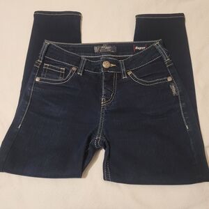 Silver Suki Super Stretch Dark Blue Women's Jeans -